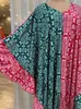 Roupas étnicas Plus Size Impresso Mulheres Africanas Vestido Longo Dashiki Kaftan Robe Elegante Mulheres Vestido de Festa de Casamento Roupas Nigerianas 231214