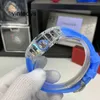 Ruch Watch Data mechaniczna Milles Speisure RM12-01 Ręczny turbillon Snow Glass Tape Tape Modna Moda Szwajcarski Ruch