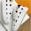 Time Out Sneaker Women Platform Calf Leather Shoes Embossed Bleu White Denim Designer shoes Patchwork Trainers Rubber Flat Outsole Shoes