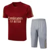 2023 2024 Mundur piłkarski z krótkim rękawem Ars Camisetas Football Shirt Suit 23 24 Koszulki piłki nożnej treningowe zestawy munduru