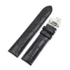 Bracelets de montre Bracelet en cuir 19mm noir marron véritable veau Bracelet de remplacement pour PRC200 T17 T1 T014430 T014410 231214
