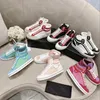 Designer Sneakers Dames Retro Gaobang Casual schoenen Suède stiksels Meerkleurig en stylist Veelzijdige platte bodem Buiten Antislip joggingschoenen