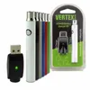 Vertex preheat battery pole plastic packaging 350mah pen 510 thread 3.4v-4.0v bottom adjustable voltage