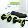 Podwójny podwójny Wheelgym Ćwiczenie mięśniowe wyposażenie fitness Sprzęt odporności na linę opaski odporności na urządzenie odchudzające 240104