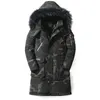 Männer Jacken 2023 Winter Lange Herren Unten Casual Schlank Pelz Kragen Verdicken Warme Kapuzen Mantel Outdoor Camo Print Parkas mäntel 231214