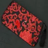 Grote Ambachtelijke Kerstcadeau Tas voor Sieraden Verpakking Rits Vrouwen Portemonnee Munt Portemonnee Kwastje China Zijdebrokaat Make-up Opslag Pouch301L