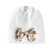 Berretti per berretti cappelli per baby bernelli per ragazze berrette di fiori inverno primavera cotone cotone cappello