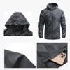 Men's Jackets Men Windproof Outerwear Hooded Work Style Jacket Cycling For Spring Autumn Motocross Mtb