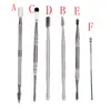 Stainless Steel Dab Tool Smoking Accessories Tools For Water Bong Glass Pipe Dry Herb Wax Oil Dab Pen Atomizer Titanium Enail Dab Oil Rig Glass Bong Dabber Starter Kit
