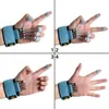 Finger Gripper Strength Trainer Hand Yoga Resistance Band Flexion and Training Device Force GRIP 240104