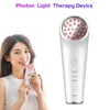 Eye Massager GLENN Mesotherapy Radiofrequency For Face Apparatus Radio Frequency EMS Skin Tightening Lifting Device LED Care 231215