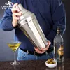 Outils de Bar 1,8 L grand Cocktail en acier inoxydable Boston Bar Shaker ensemble de 3 pièces 231214