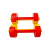 Dumbbells 1 Pair Children Dumbbell Toy Plastic Fitness Weight Lifting Gymnastic Equipment Props Early Toys For Kids