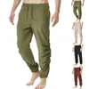 Pantalons pour hommes Casual Cordon Taille élastique Jogger Yoga Tech Men L Lavande