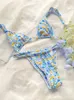 Triangolo da bagno da bagno da bagno Bikini Sexy costumi da bagno sexy da bagno da bagno a 2 pezzi da bagno bendaggio femminile 2024 micro perizoma Biquini brasiliano abbigliamento da spiaggia estivo t231215