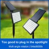 Rasenlampen LED Solar Automatische Schalter Licht Wasserdichte Outdoor Garten Stakes Spotlight Yard Kunst Für Home Hof Dekoration277n