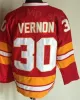 Özel CCM Hokey Retro 25 Joe Nieuwendyk Jersey Emekli 30 Mike Vernon 39 Doug Gilmour 12 Jarome Iginla 2 Al Macinnis 9 Lanny McDonald 10 Ga