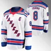 カスタムニューヨーク「Rangers'88 Patrick Kane Hockey Jersey Ryan Lindgren Adam Fox Igor Shesterkin Mika Zibanejad Artemi Panarin K'Andre Miller