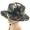 Cycling Caps Masks Camouflage Tactical Cap Military Boonie Hat US Army Camo Men Outdoor Sports Sun Bucket Fishing Hiking Hunting Hats 60CM 231215