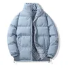 Parkas de plumón para hombres Ropa de dos lados Moda Hombres Mujeres Cortavientos Abrigo de invierno Acolchado Puffer Pareja Chaqueta Cálido Casual Zip Algodón Outwear Abrigos 231214