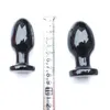 Massage Stones Rocks 1 Pcs Natural Black Obsidian Crystal Massage Wand With Stand 231214