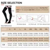 Socks Hosiery Hh 15-21mmHg Open Toe Woman Compression Stockings for Varicose Veins Thigh High Graduated Pressure Socks S-5XL 231215