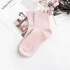 Chaussettes bonneterie 10 paires/lot femmes chaussettes courtes 80% soie de mûrier 5 couleurs unies S-447 231215