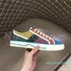 Luxury Designers Shoes Bright Colors Skate Shoe Italy Green and Red Tennis 1977 Canvas Casual Sneakers
