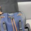 Designer bag women fashion designer backpack Men travel backpack Classic printed coated canvas parquet leather satchel backpack backpack2024new