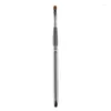 Makeup Brushes Portable Lips Brush Pen Metal Handle Cosmetic Lipgloss Lipstick Lip Gloss With Protect Cap