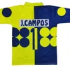 Retro Campos #1 حارس مرمى Soccer Jerseys 1992 1993 1994 1995 J.Campos #9 Green Yellow Classic 92 93 94