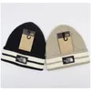 Hot New Fashion Bonnets TN Marque Hommes Automne Hiver Chapeaux Sport Tricot Chapeau Épaissir Chaud Casual Chapeau En Plein Air Casquette Double Face Bonnet Crâne Casquettes