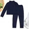 Damskie garnitury Blazer Tracksuit 2 -częściowy zestaw sportowych bluzy z długim rękawem