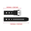 Watch Bands Steeldive 20mm 22mm Strap Premium Soft Rubber Bracelets with Pin Buckle Breathable Diver Watchband Replacement Band 231214