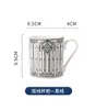 Simple Creative Mug Men's and Women's Ceramic Cup Student Household Couple Milk Coffee Cup Large Capacity Mug