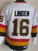 Anpassad CCM Hockey Retro 44 Todd Bertuzzi Jersey går i pension 16 Trevor Linden 89 Mogilny 10 Pavel Bure 19 Markus Naslund Vintage Classic Stitched