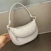 Nuova borsa sotto le ascelle lavorata a maglia in pelle di vacchetta per borsa doppia da donna Borsa da donna portatile monospalla alla moda