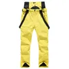 Männer Hosen Männer Frauen Ski Winddicht Wasserdicht Winter Verdicken Schnee Outdoor Sport Snowboarden Atmungsaktive Träger Hosen Unisex