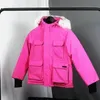 Kids Designer Down Coat Winter Jacket Boy Girl Baby Outerwear Jackets with Badge Thick Warm Outwear Jacke Children Parkas Canada