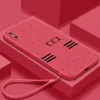 بالنسبة إلى iPhone 14 Pro Max Phone Case ، أحزمة رسائل الموضة Red Mint Green Luxury Designer Cover Cover for 13 Plus 12 11 X XR 8 7