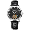 Orologi da polso BERNY Orologio automatico da uomo Tourbillon Orologio da polso meccanico Scheletro Super luminoso Zaffiro 5ATM Impermeabile maschile