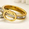 Vergulde zilveren gouden ringen voor vrouwen trend diamanten ring dame bague hoge kwaliteit vintage charmes bruiloft voorstellen geschenken luxe brief mannen ring vakantie cadeau zb098