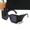 Top-Luxus-Designer-Sonnenbrille für Damen, Brillenschutz, Mode-Sonnenbrille, Buchstabe, Freizeitbrille, Damen, übergroße Senioren-Sonnenbrille, UV400-Schutz, mit Box
