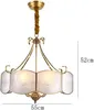 Chandeliers Vintage Brass 4-Lights Sputnik Chandelier Modern Candelabra Glass During Light Adjustable Industrial Hanging