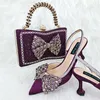 Dress Shoes Doershow Good Price Italian And Bag Set African Wedding Shoe Italy Handbag Summer Women! HFG1-12