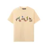 Erkek Tasarımcı T-Shirt Lüks Marka Pa T Shirtler Erkek Kadınlar Kısa Kollu Tees Yaz Gömlekleri Hip Hop Sokak Giyim Üstleri Şort Giysileri Çeşitli Renkler-10