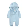 Rompers Baby Winter Clotes 0〜6の女の子のための新生児のジャンプスーツ