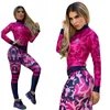Women's Sports Tracksuit Two Piece Set Running Sweaters Womens Outfits Sexy Sweatsuits Hoodies trousers Clothes Pants Print jogging suits