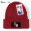 Hip Hop Casual Team Sticking Beanies Solid Color Acrylic Sticked Hat