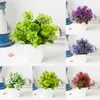 装飾的な花人工プラスチック偽の植物結婚式の庭の装飾ホームパーティーオフィスルームテーブル装飾